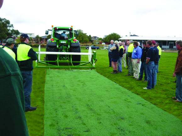 Cricket Pitch Cover System Roll Out